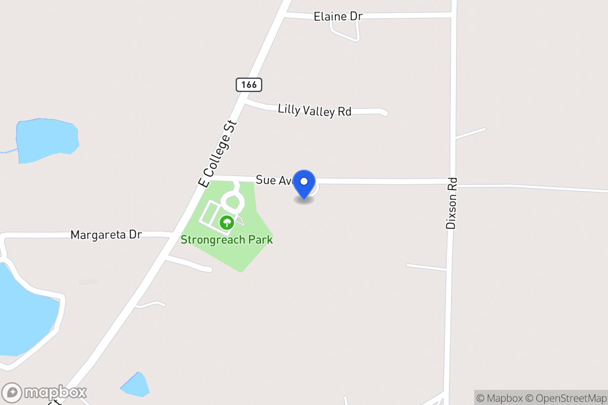 Map of 118 Sue Ave
