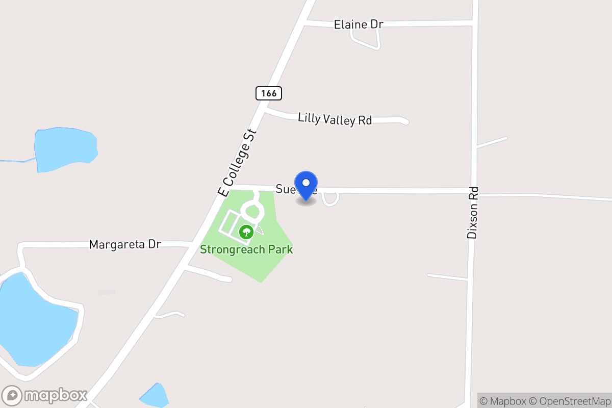 Map of 116 Sue Ave