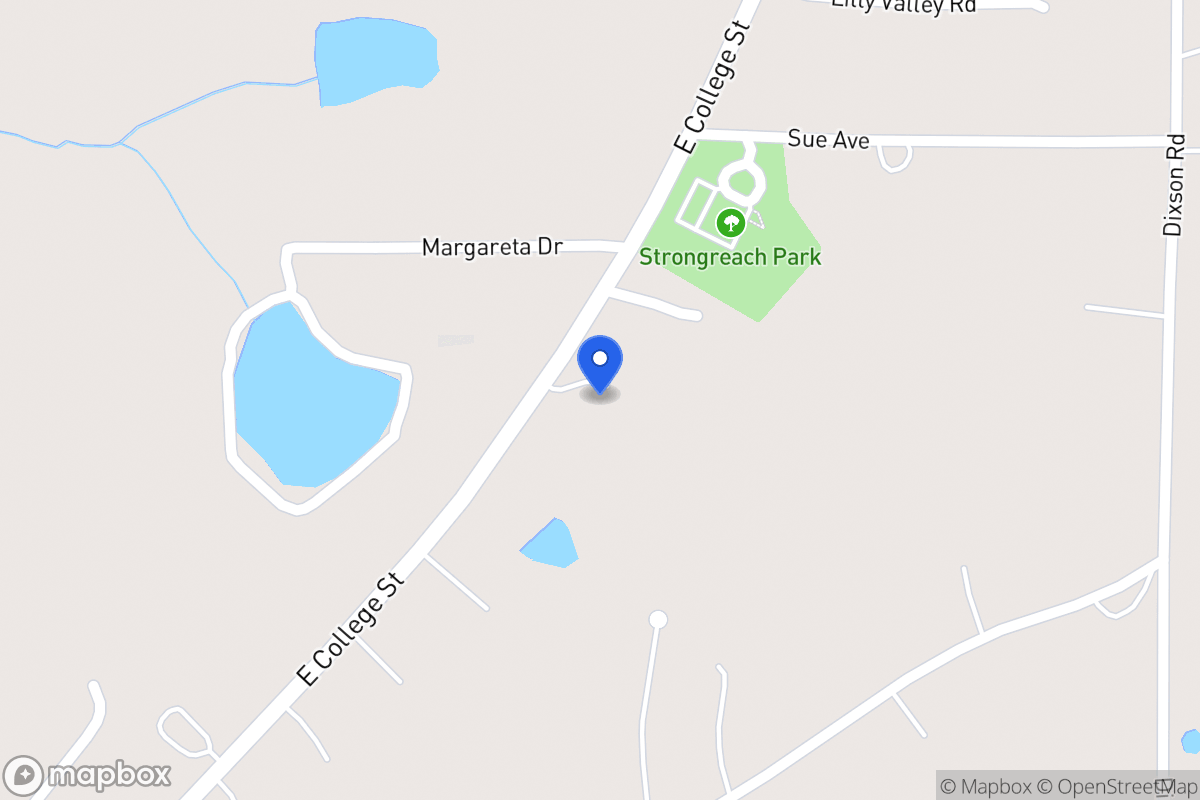 Map of 834 E College St
