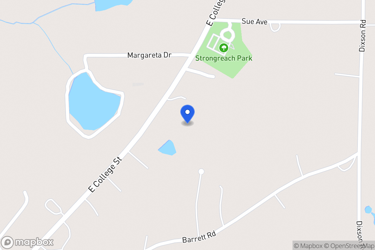 Map of E 166 Hwy