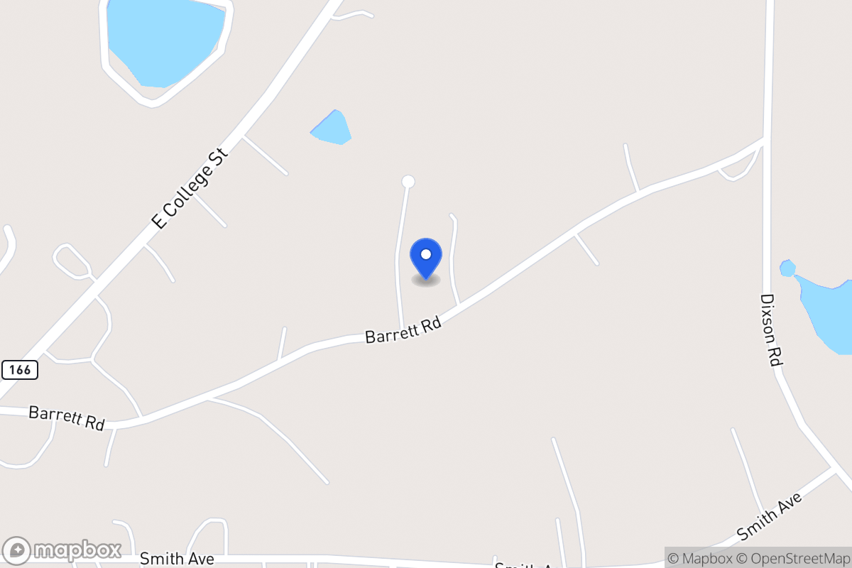 Map of 219 Barrett Rd