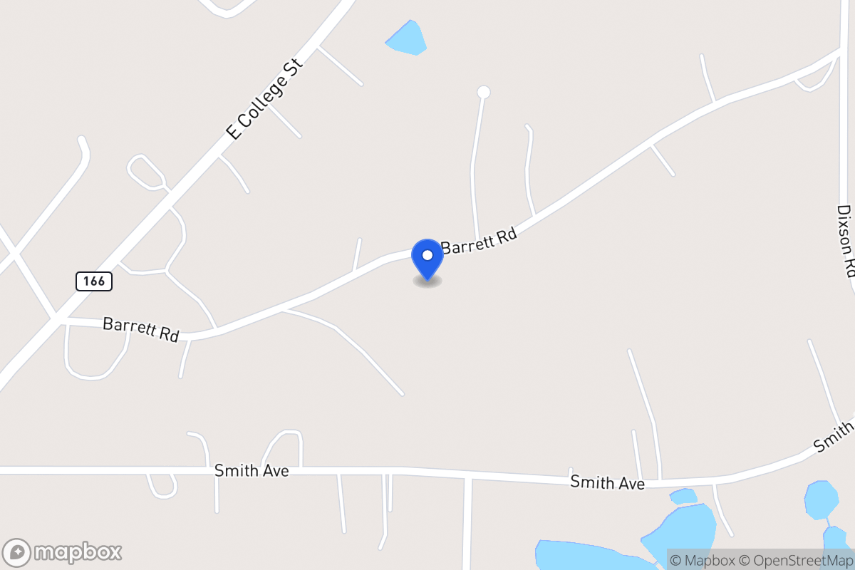 Map of 164 Barrett Rd