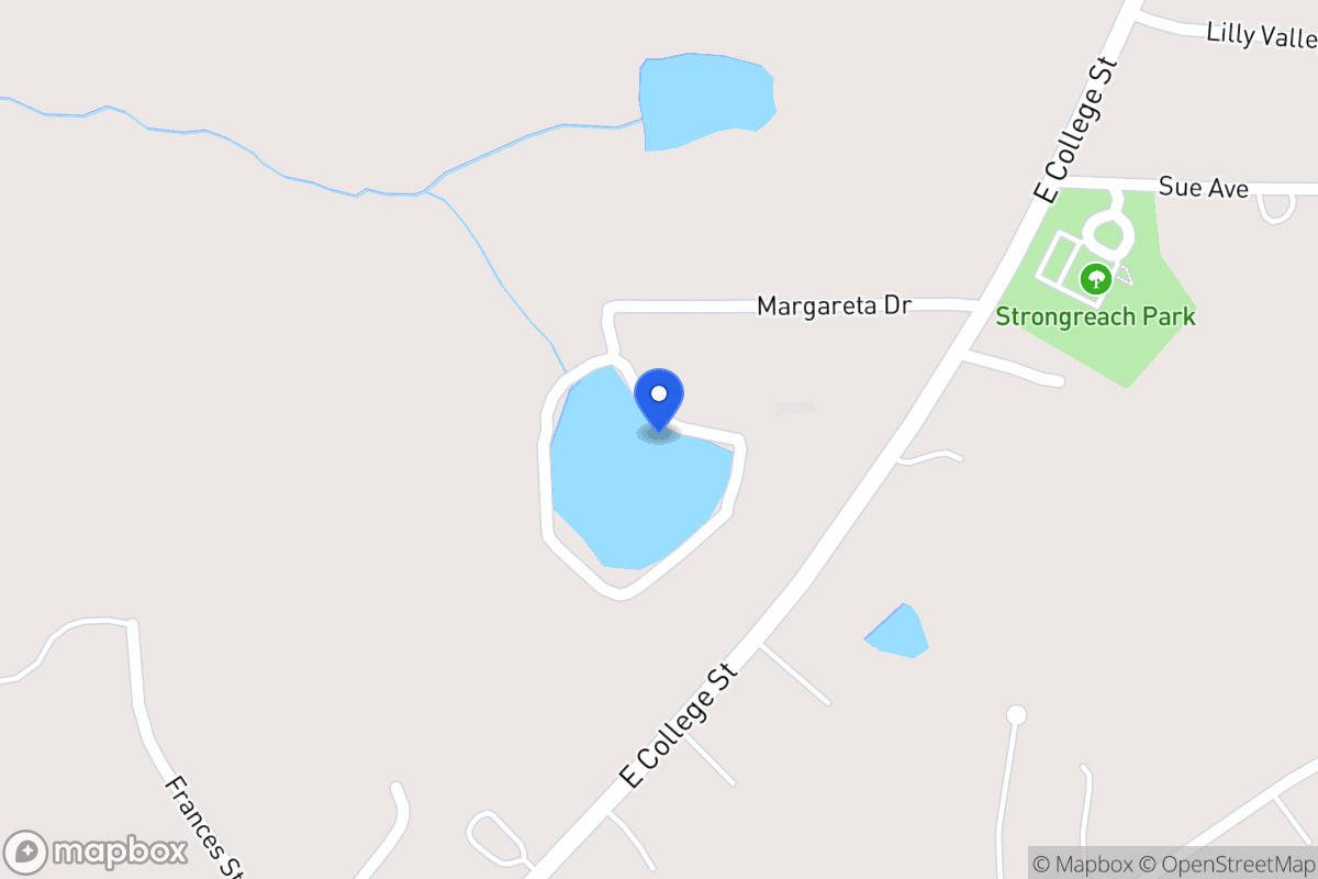 Map of 117 Margaretha Dr