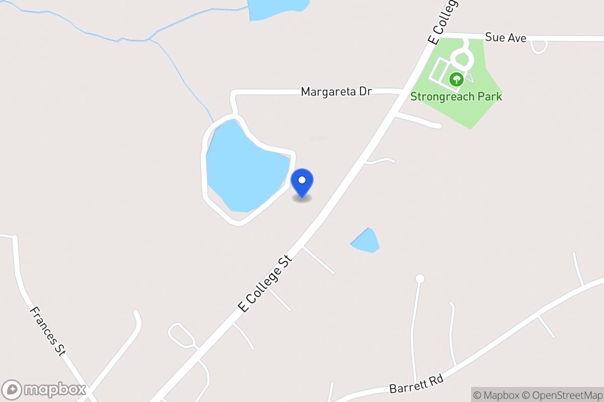 Map of 821 E College St