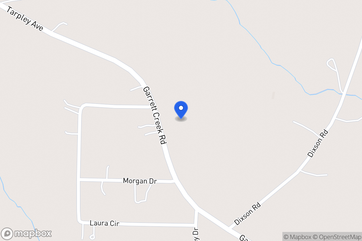 Map of 640 Garrett Creek Rd
