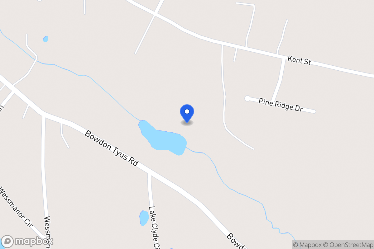 Map of Bowdon Tyus Rd