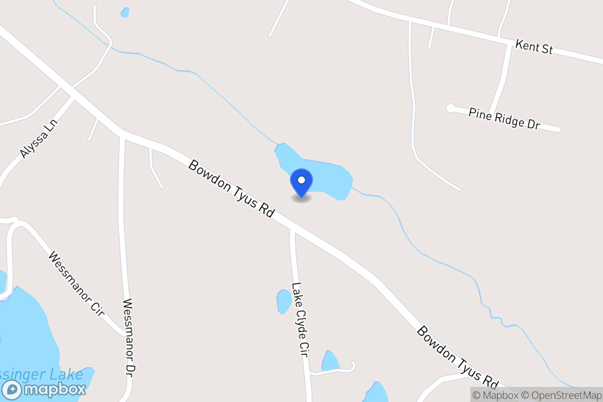 Map of 960 Bowdon Tyus Rd