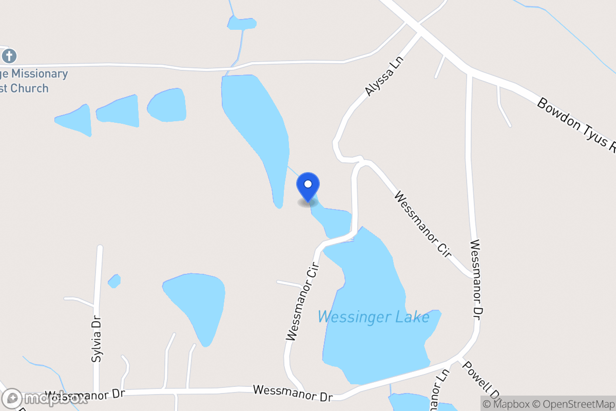 Map of 84 Wessmanor Cir