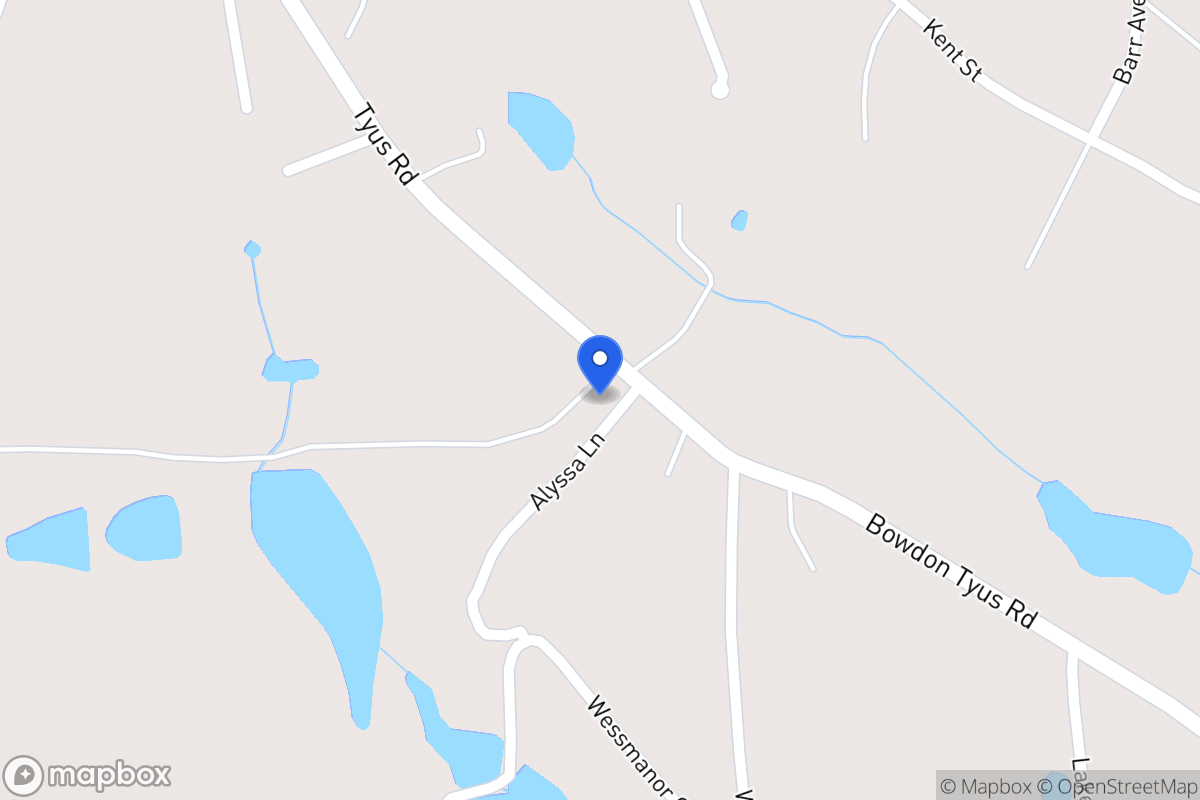 Map of 792 Bowdon Tyus Rd