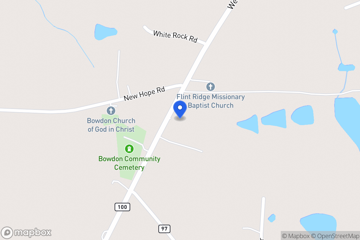 Map of 872 S 100 Hwy