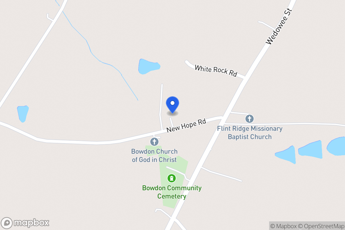Map of 55 New Hope Rd