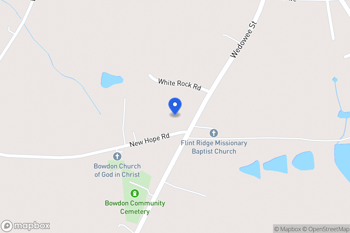 Map of 25 New Hope Rd