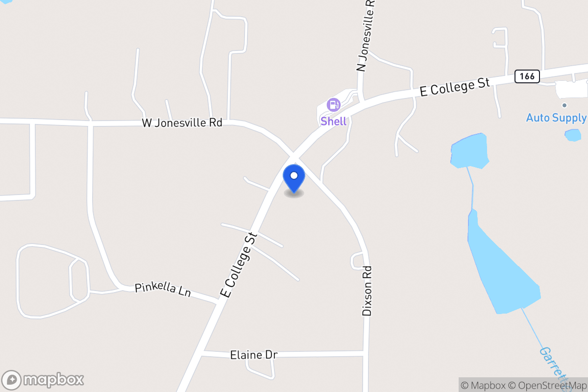 Map of 1150 E 166 Hwy