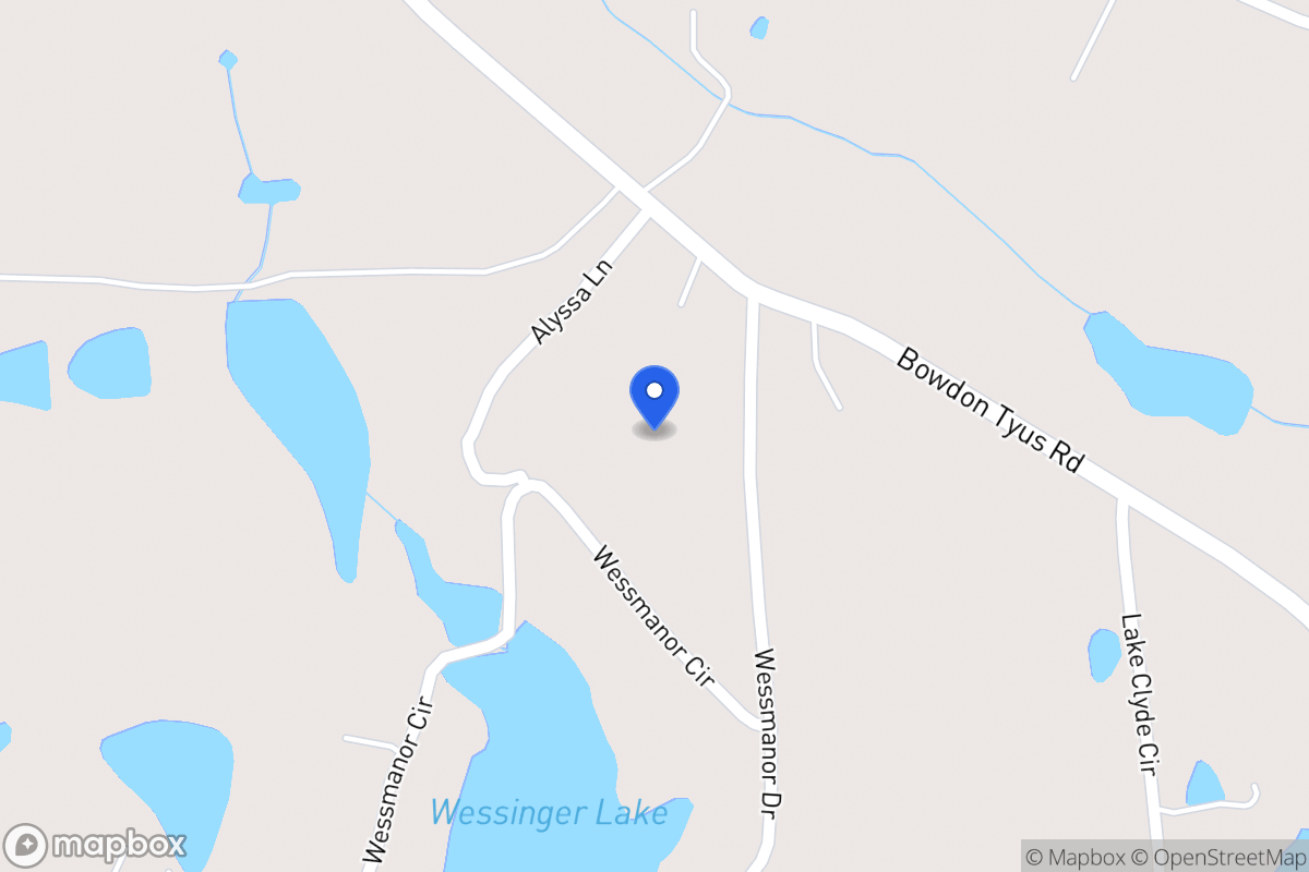 Map of 398 Wessmanor Dr