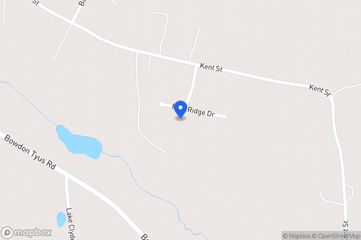 Map of 105 Pine Ridge Dr