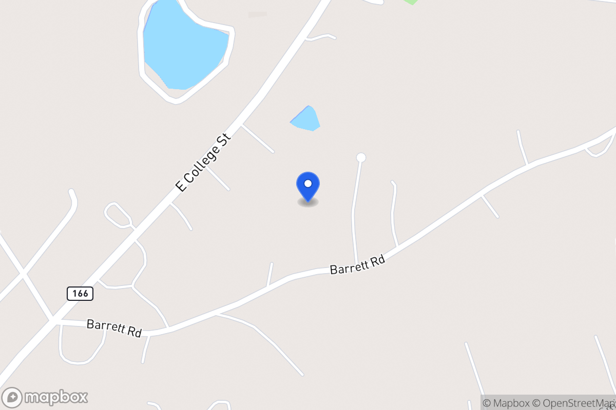 Map of 169 Barrett Rd