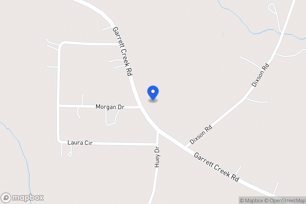 Map of 710 Garrett Creek Rd