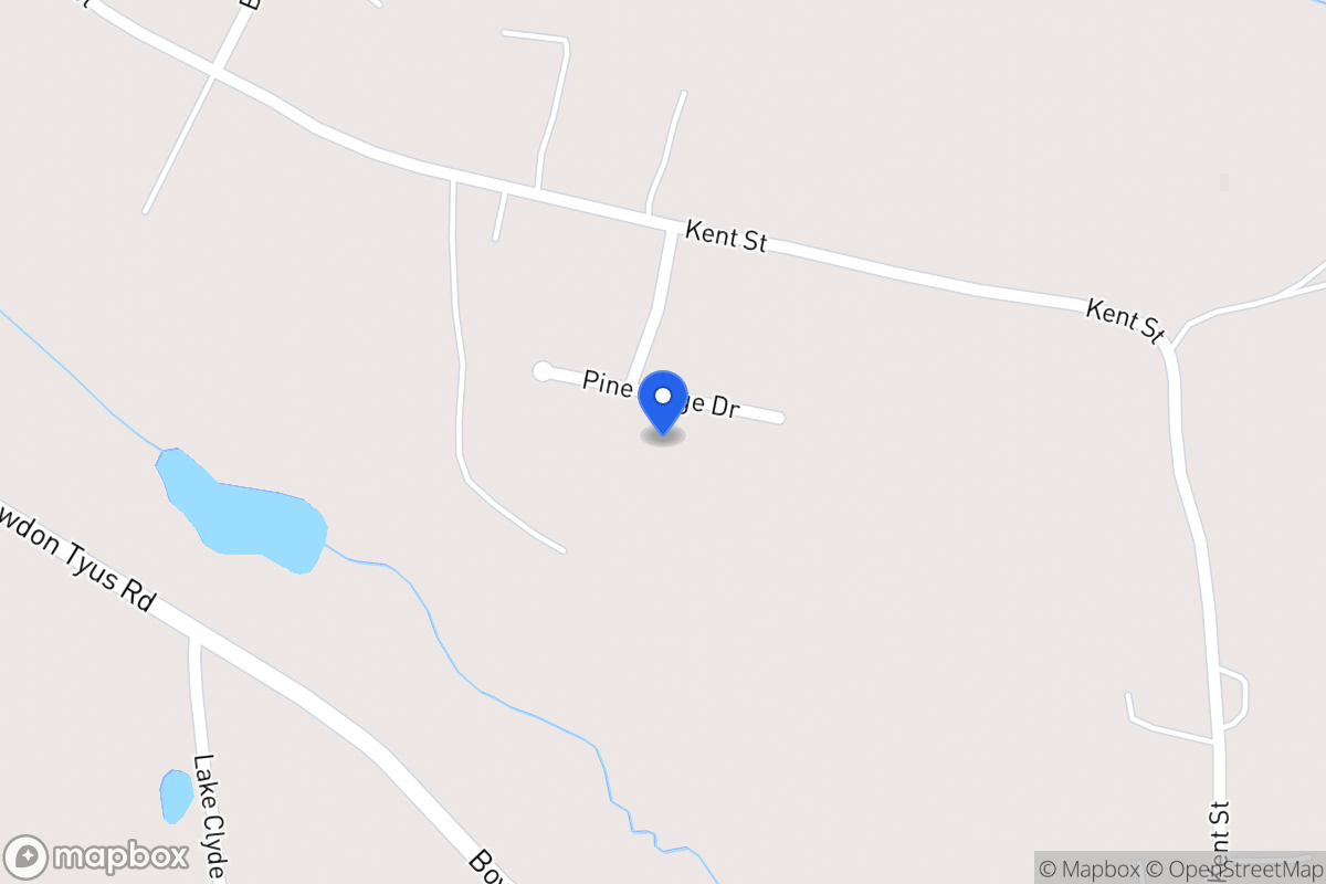 Map of 75 Pine Ridge Dr