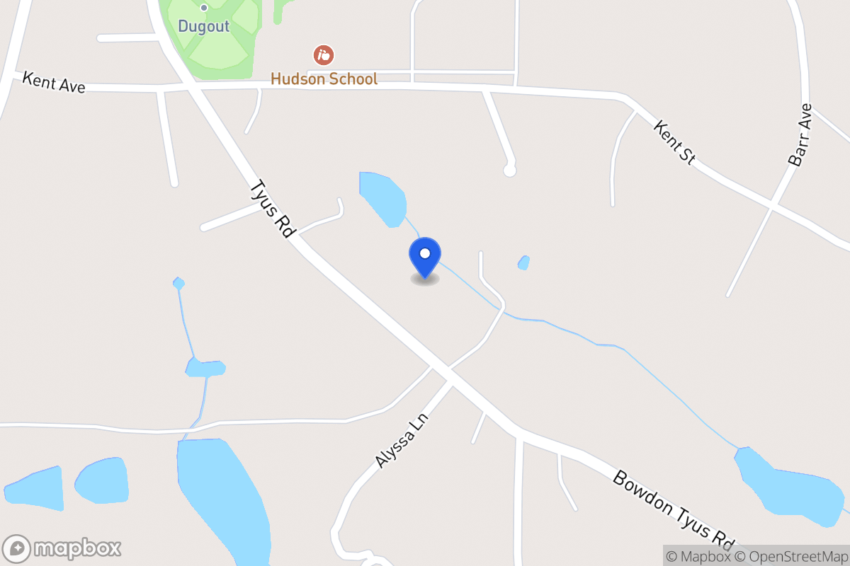 Map of 765 Bowdon Tyus Rd