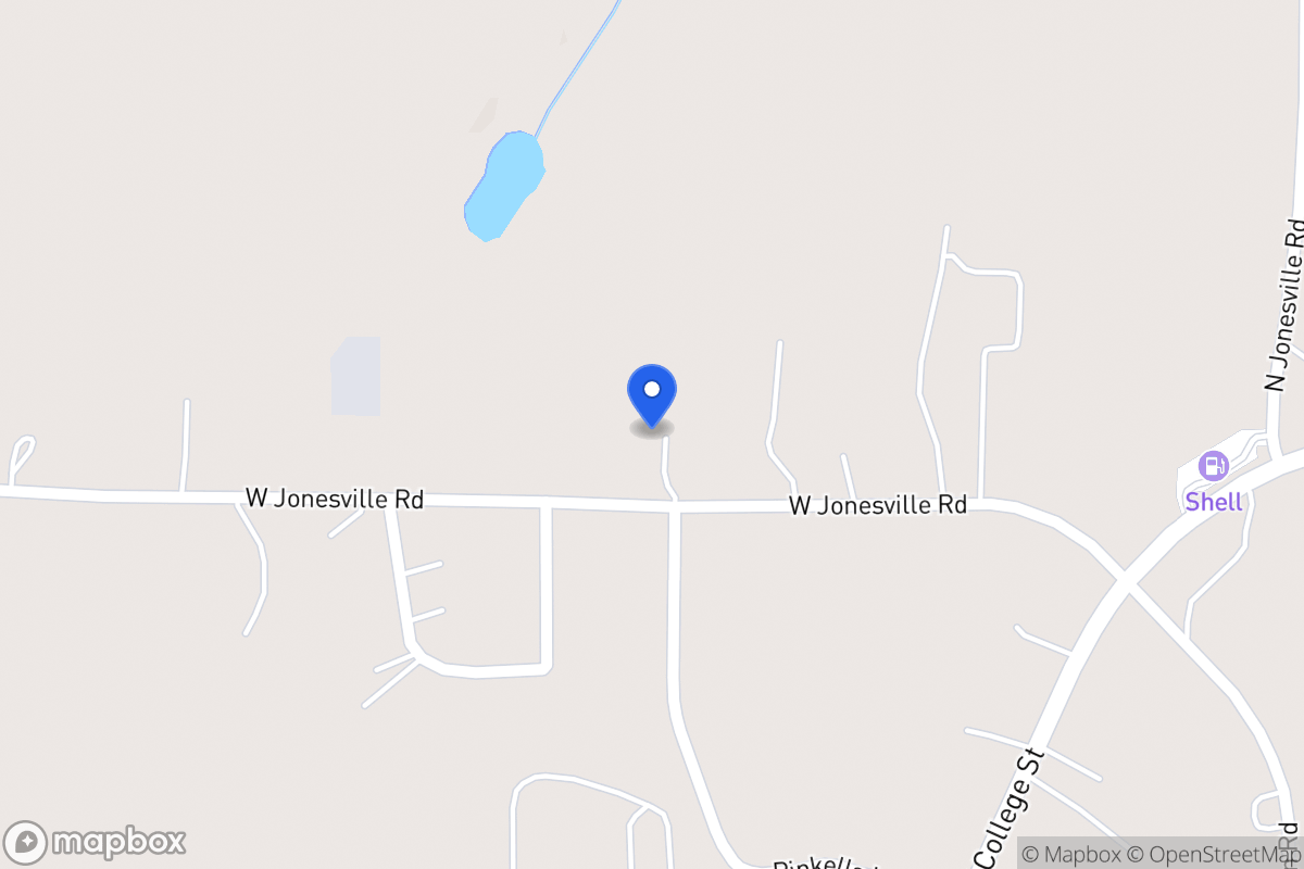 Map of 468 W Jonesville Rd