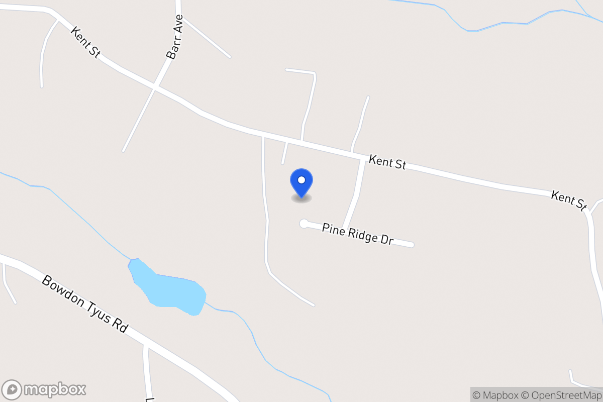 Map of 120 Pine Ridge Dr