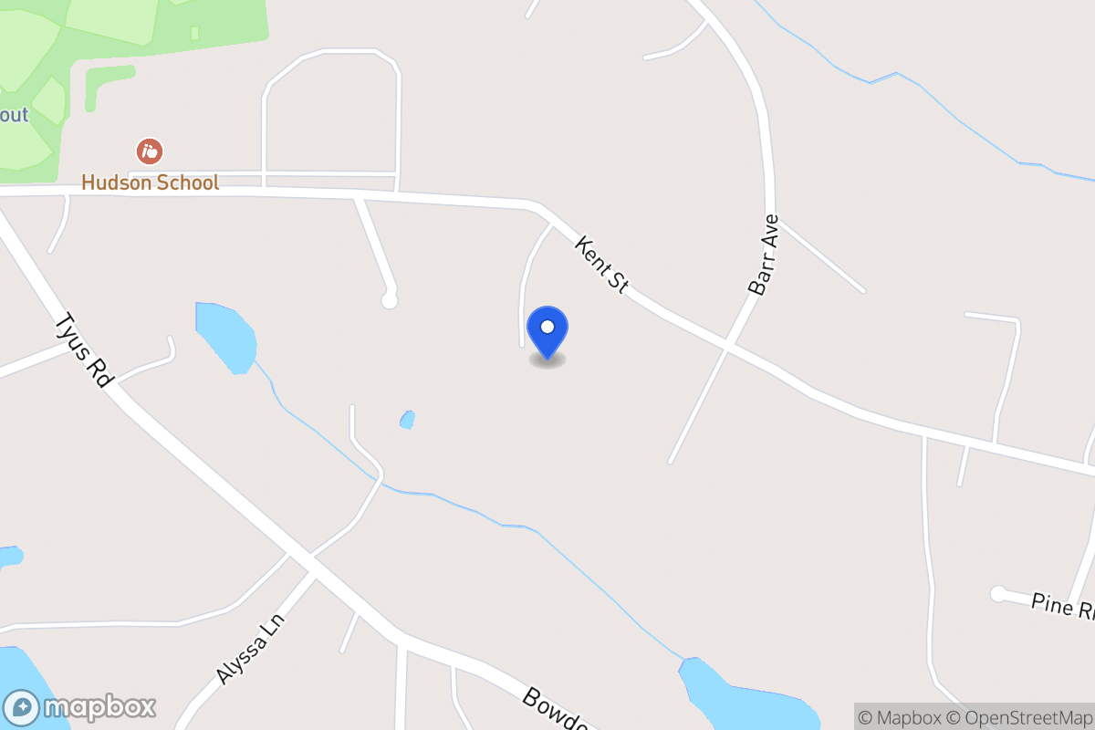 Map of 323 Kent Rd