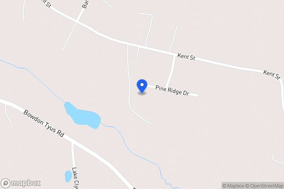 Map of 115 Pine Ridge Dr
