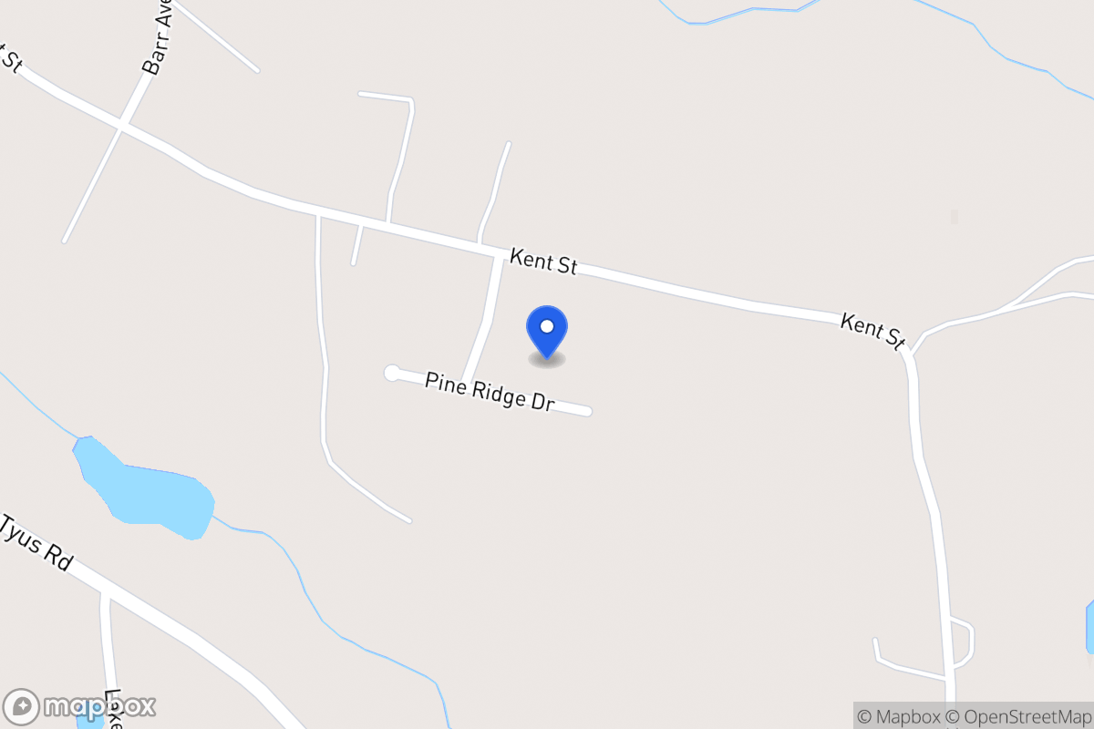 Map of 20 Pine Ridge Dr