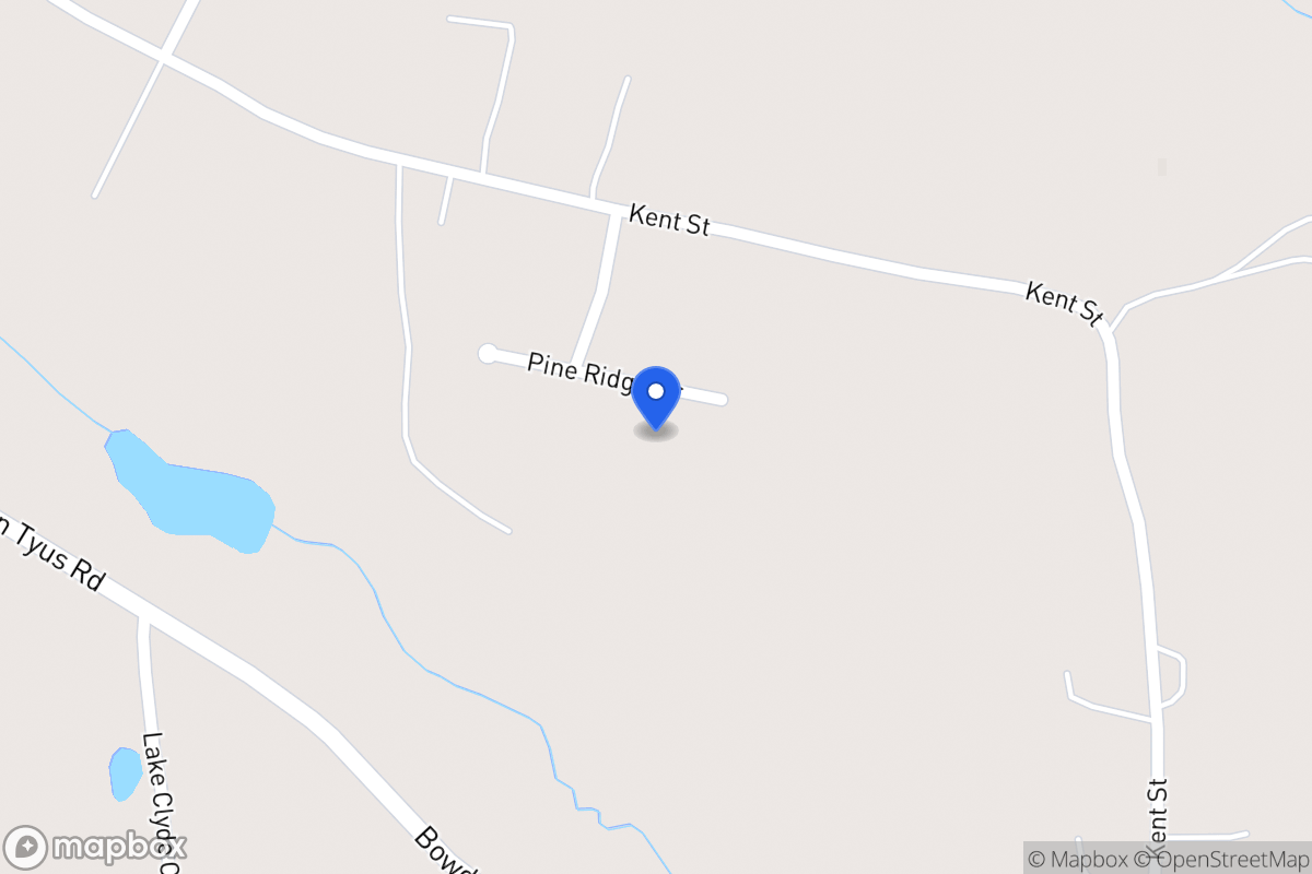 Map of 55 Pine Ridge Dr