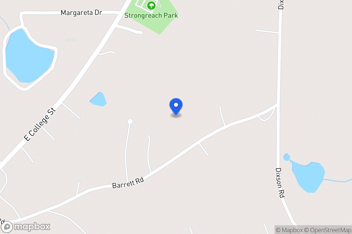Map of 291 Barrett Rd