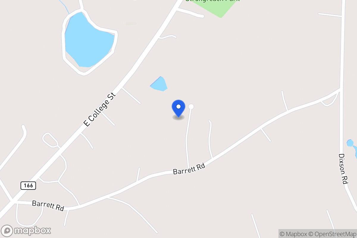 Map of 183 Barrett Rd
