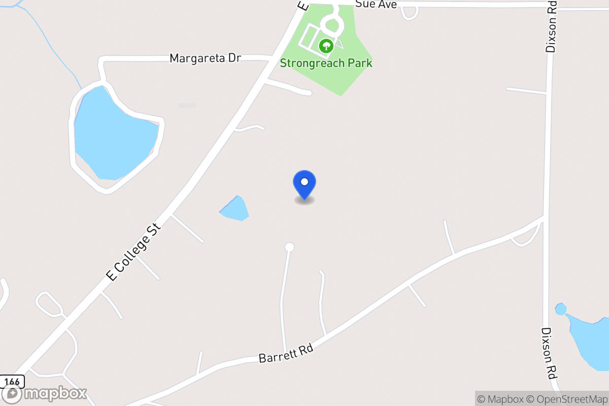 Map of 207 Barrett Rd