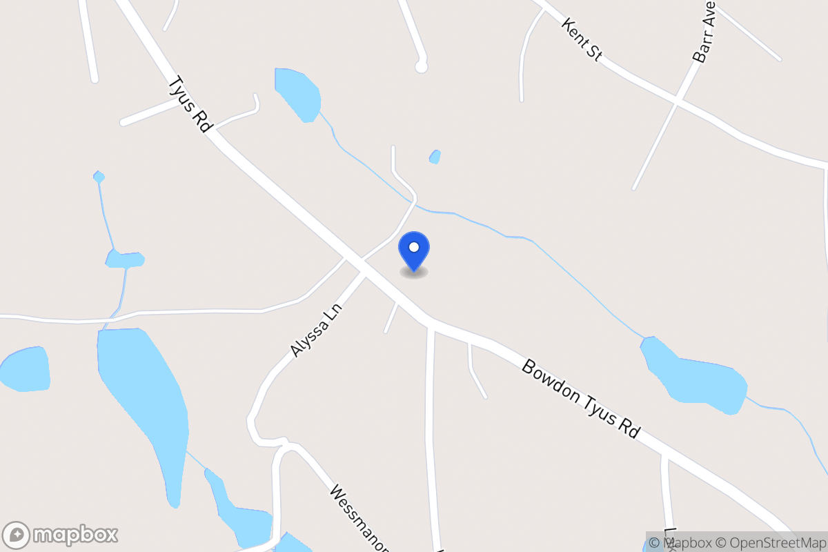 Map of 811 Bowdon Tyus Rd