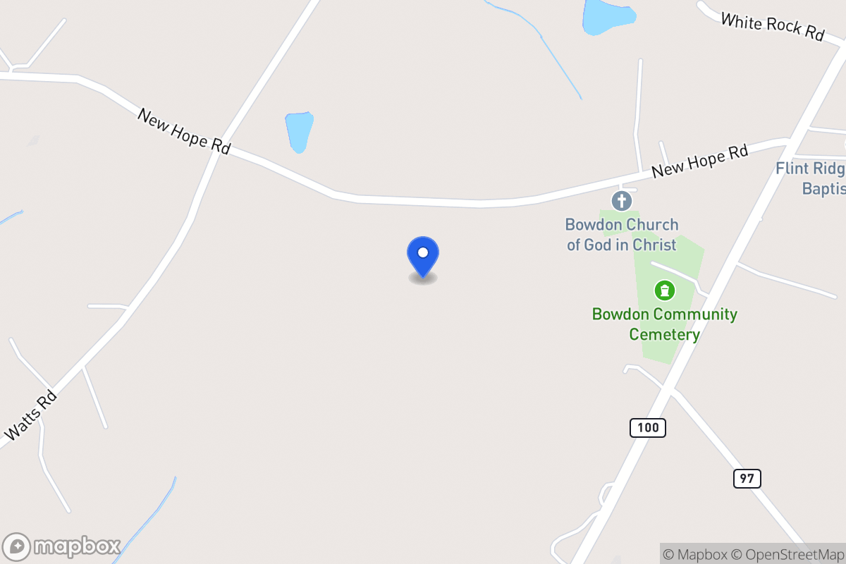 Map of 170 New Hope Rd
