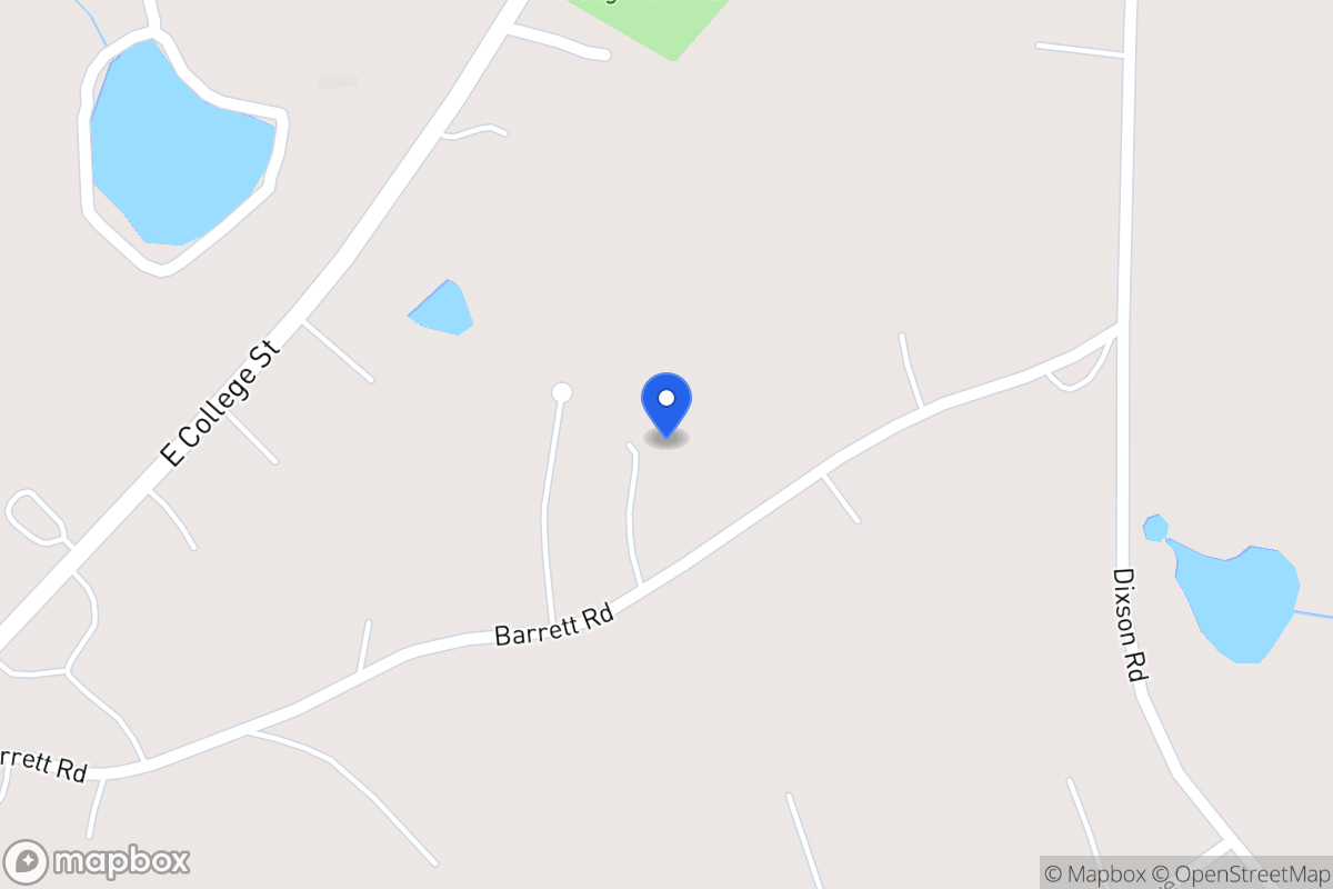 Map of 267 Barrett Rd