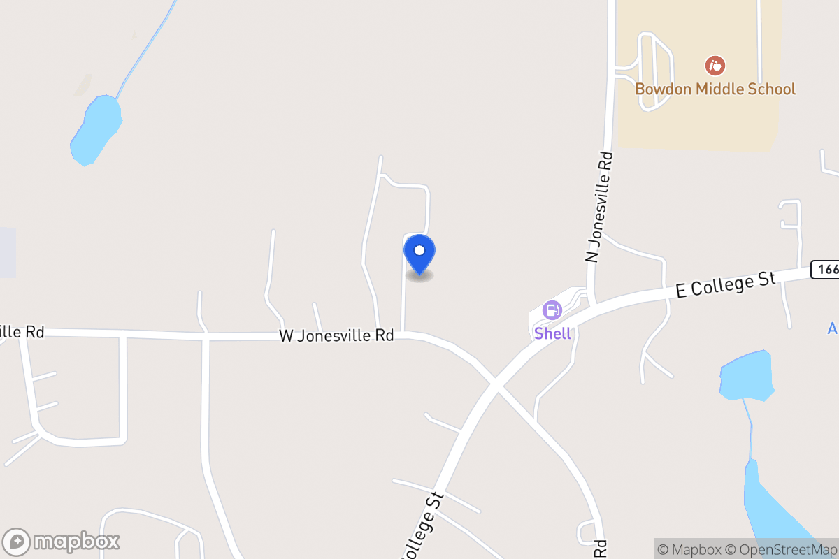 Map of 576 W Jonesville Rd