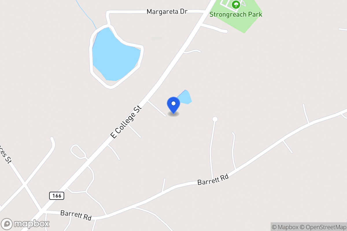 Map of 822 E College St