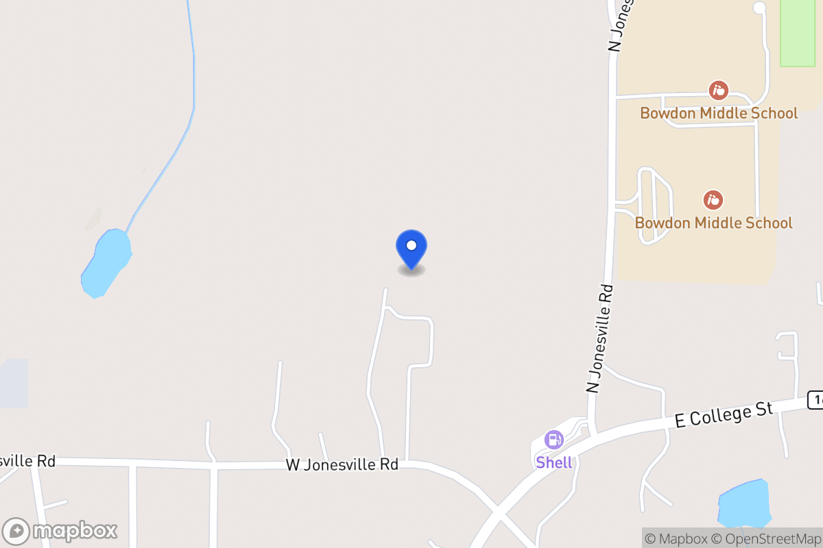 Map of 562 W Jonesville Rd