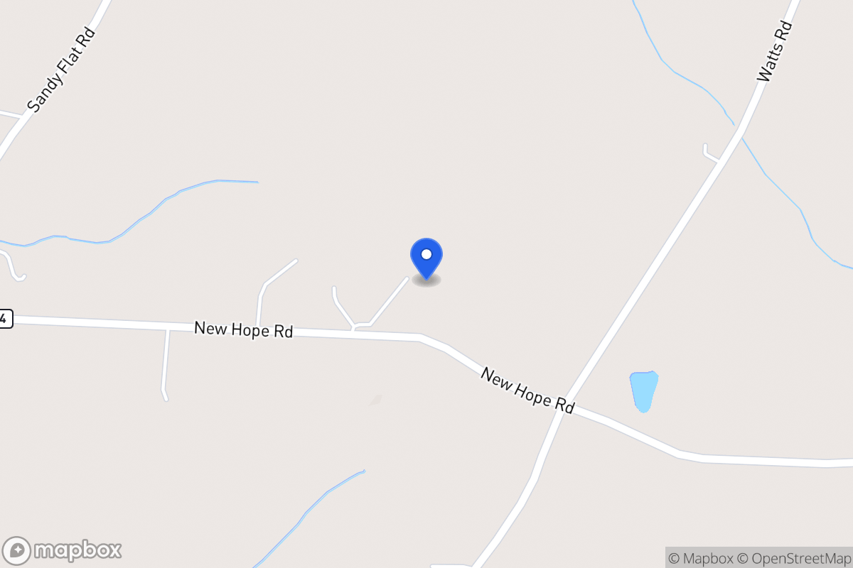 Map of 361 New Hope Rd