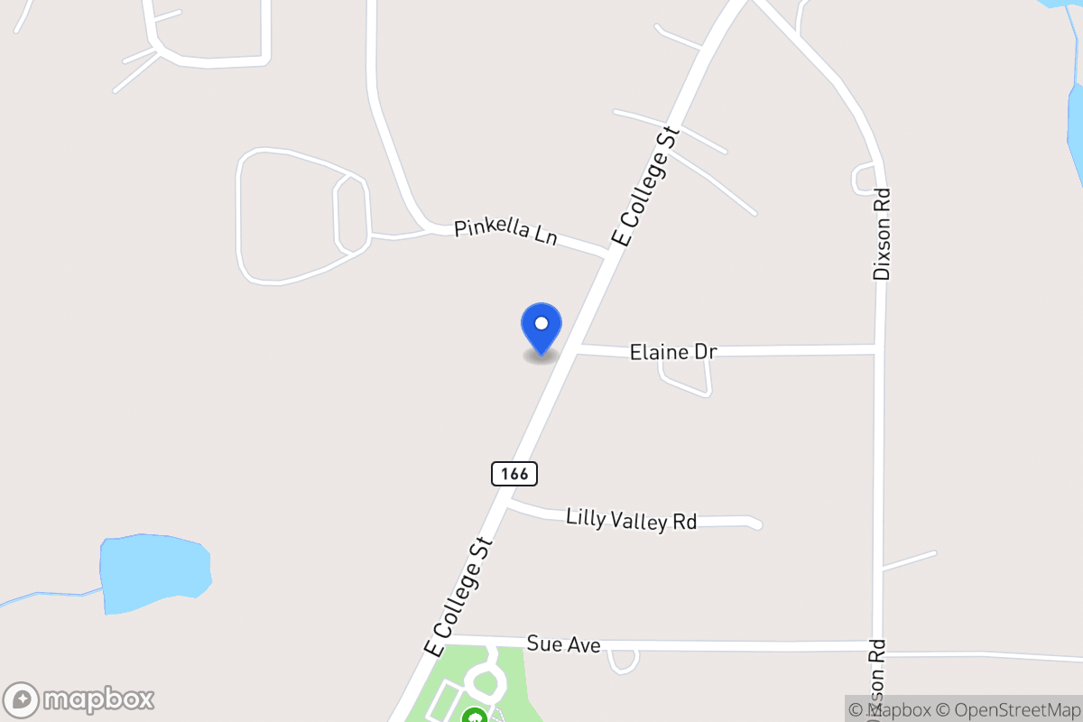 Map of 1123 E College St
