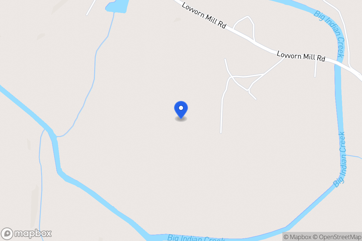 Map of 606 Lovvorn Mill Rd