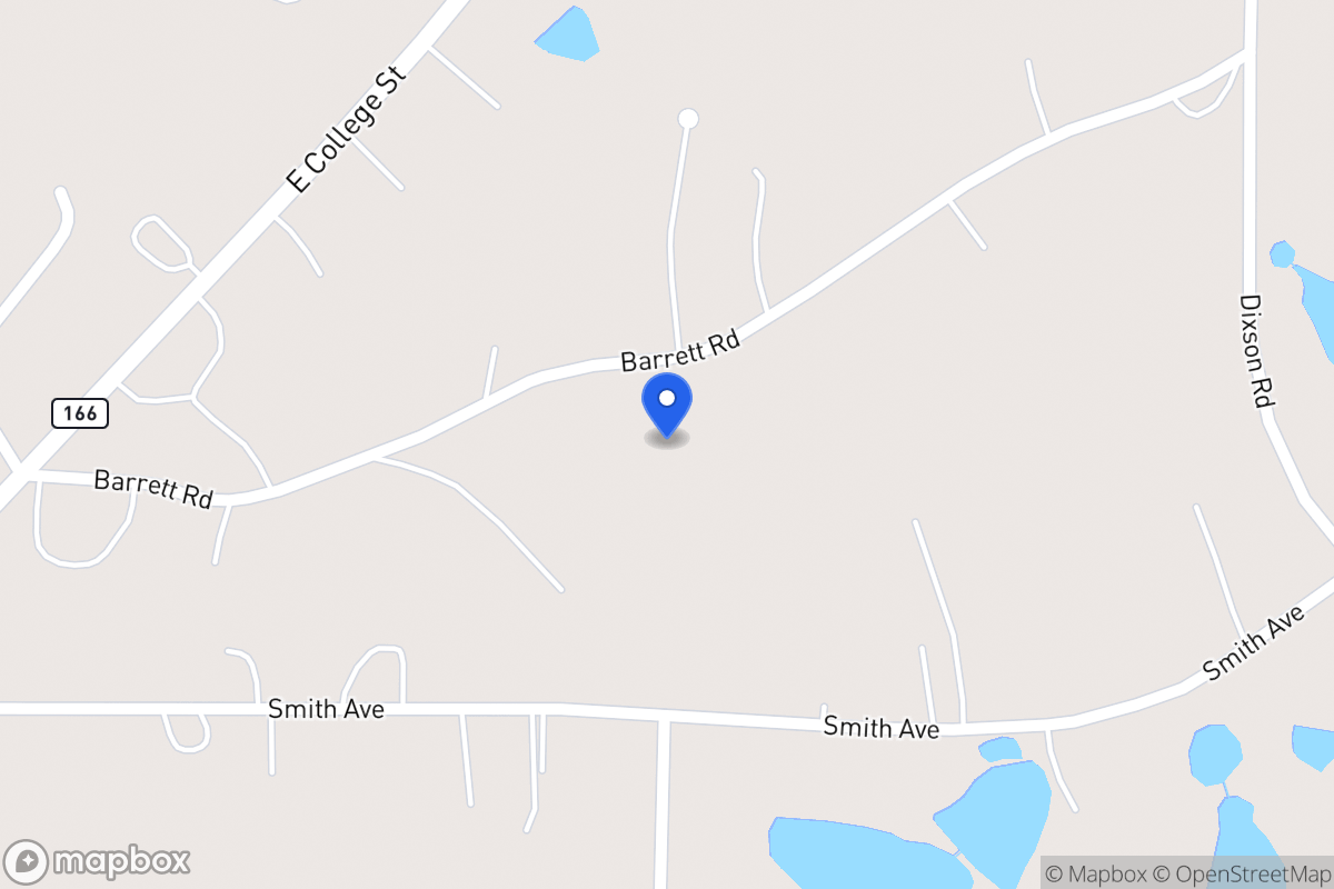 Map of 172 Barrett Rd