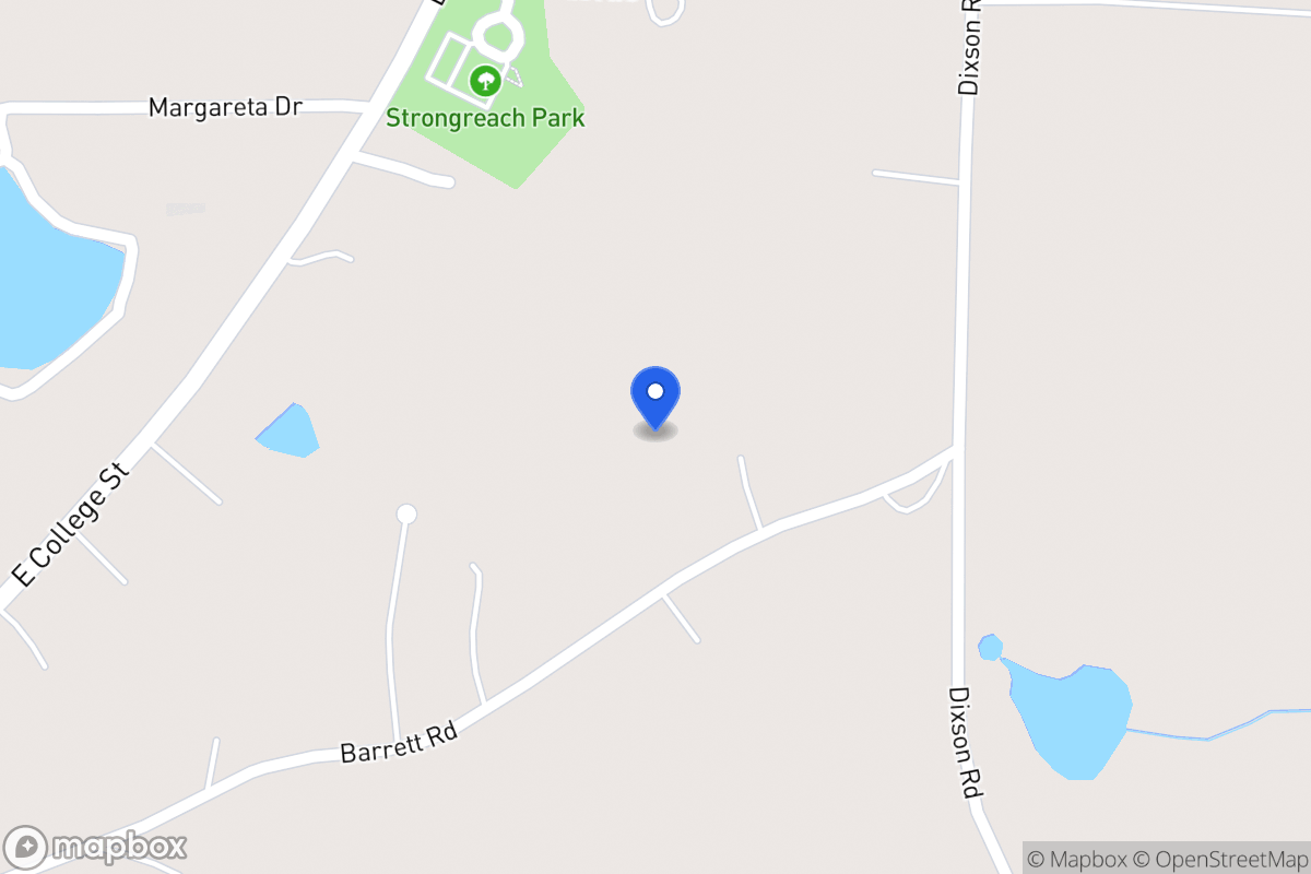 Map of 297 Barrett Rd