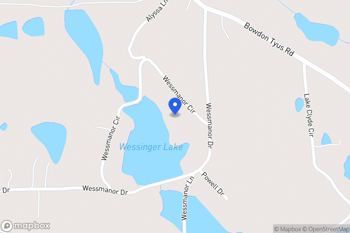 Map of 197 Wessmanor Cir