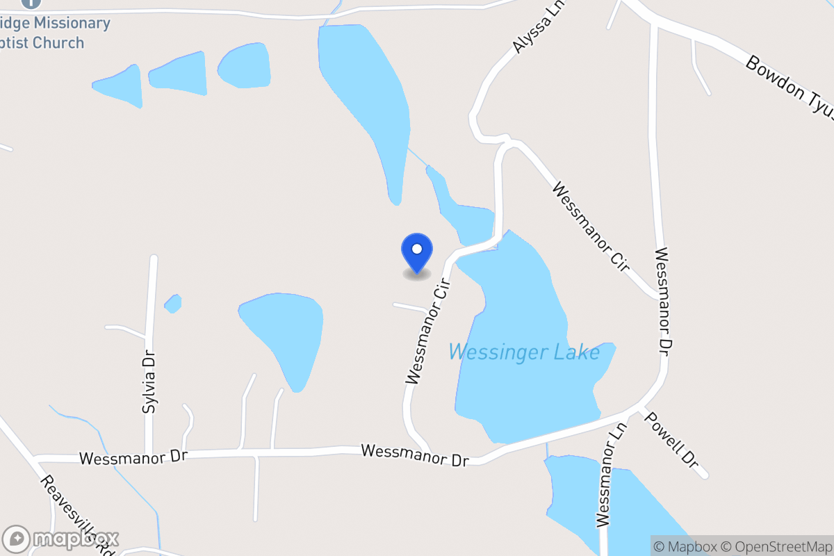 Map of 80 Wessmanor Cir
