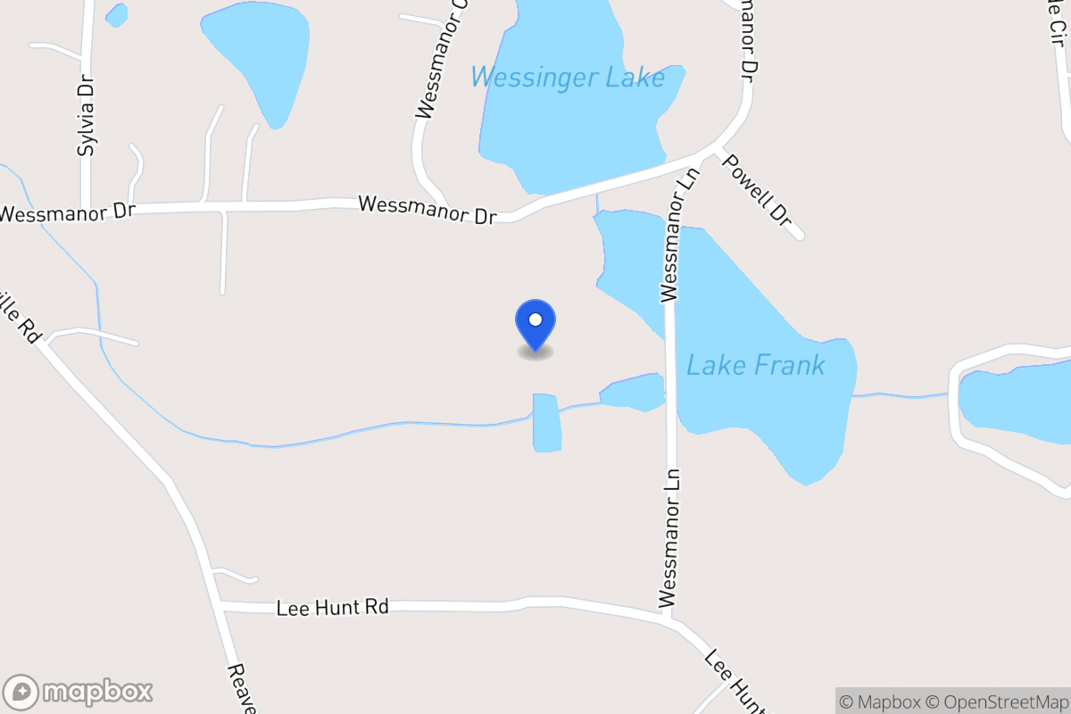 Map of Wessmanor Ln