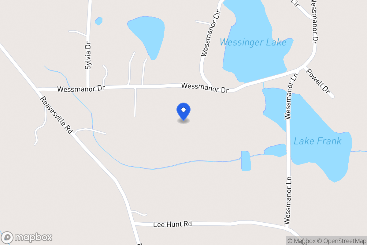 Map of 125 Wessmanor Dr