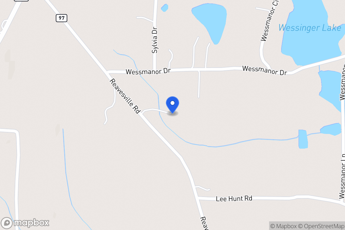 Map of 184 Reavesville Rd