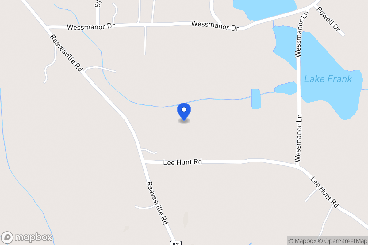 Map of 54 Lee Hunt Rd