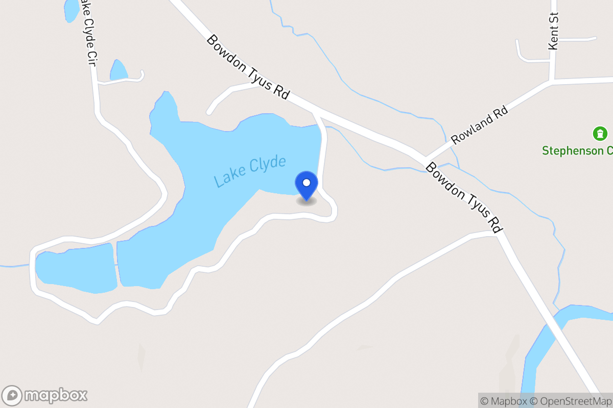 Map of 576 Lake Clyde Cir